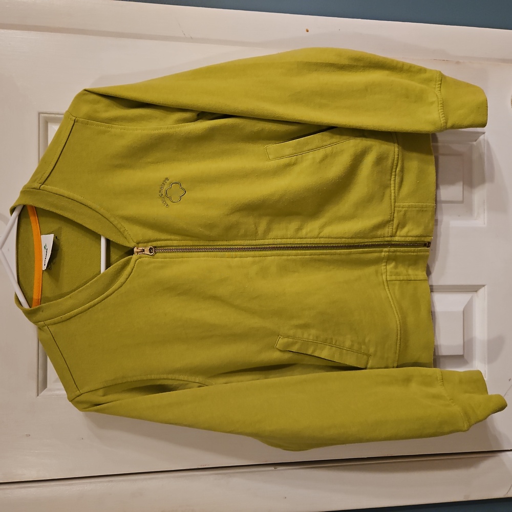 Girl Scouts Green Zip-Up Jacket